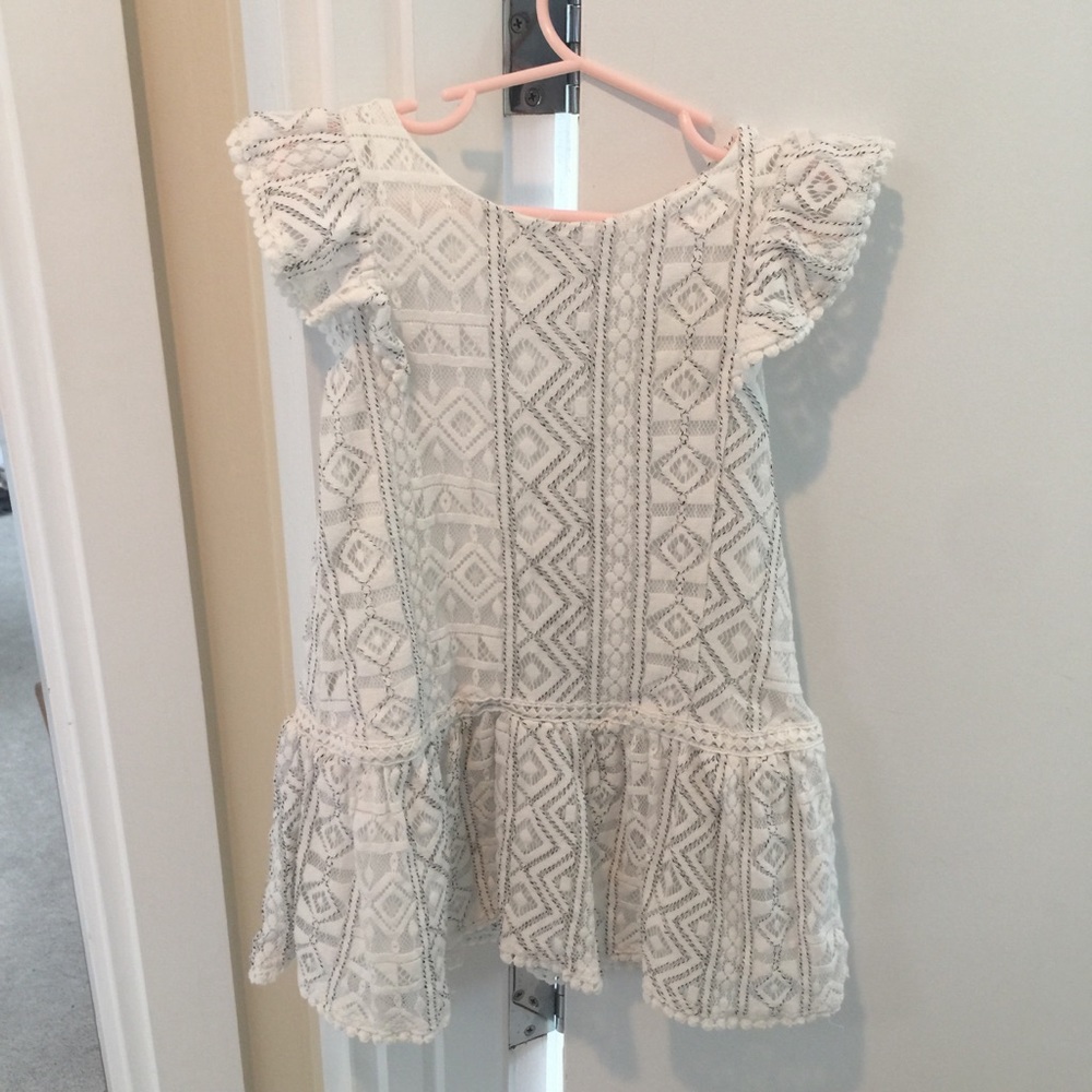 Osh Kosh BGosh off white Dress Girls 4T